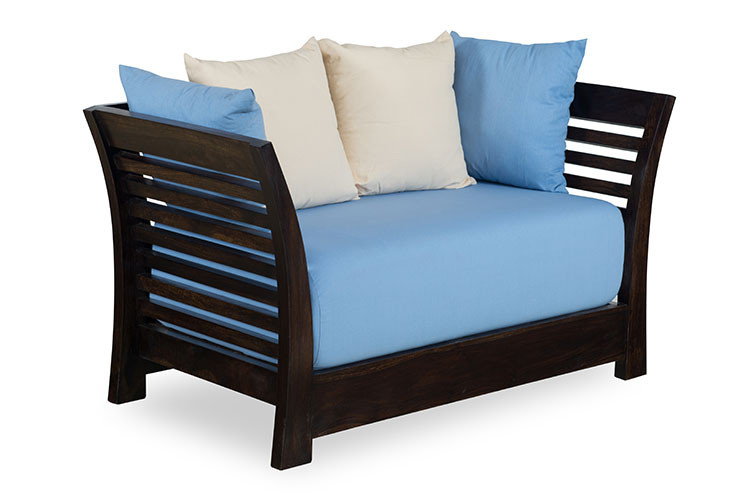 Wibrant Solid Wood Sofa Set 2+1+1Seater